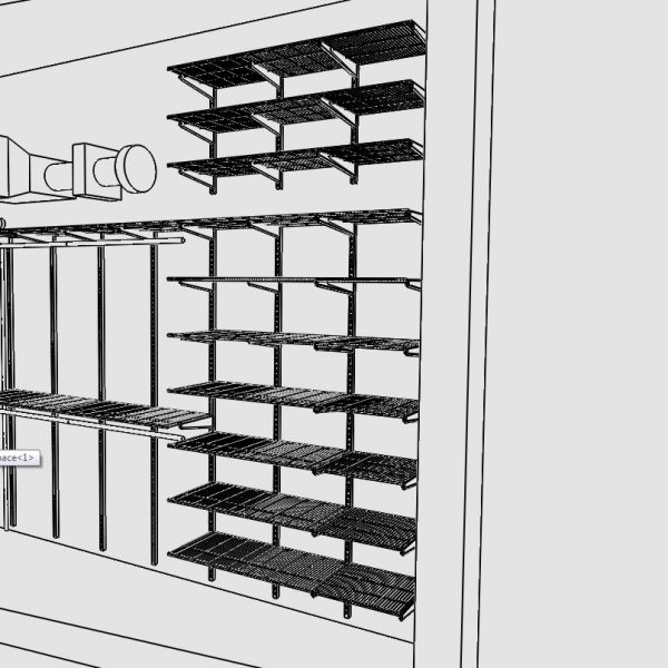 shoreditch, shoreditch london, wardrobe London,  London wardrobe, wardrobe, closet maid, Shelves, cupboard, wardrobe, Elfa London, Elfa, storage, metal shelves, wire shelves, storage goals, organise, space, shelf, wire shelf, store, modular shelves, hooks, valet rail, shelves London, 
