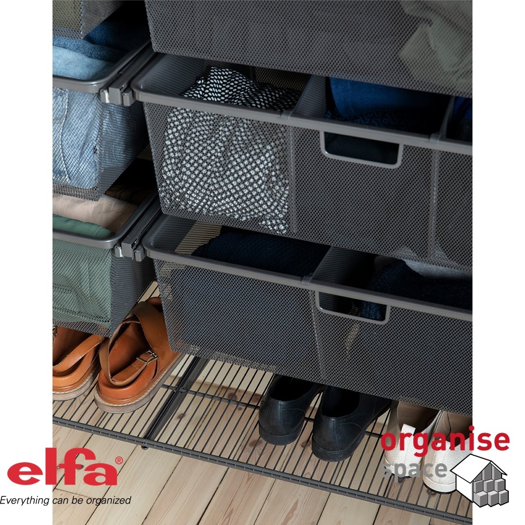 Wardrobe with curtains - introduce some beautiful fabric.
