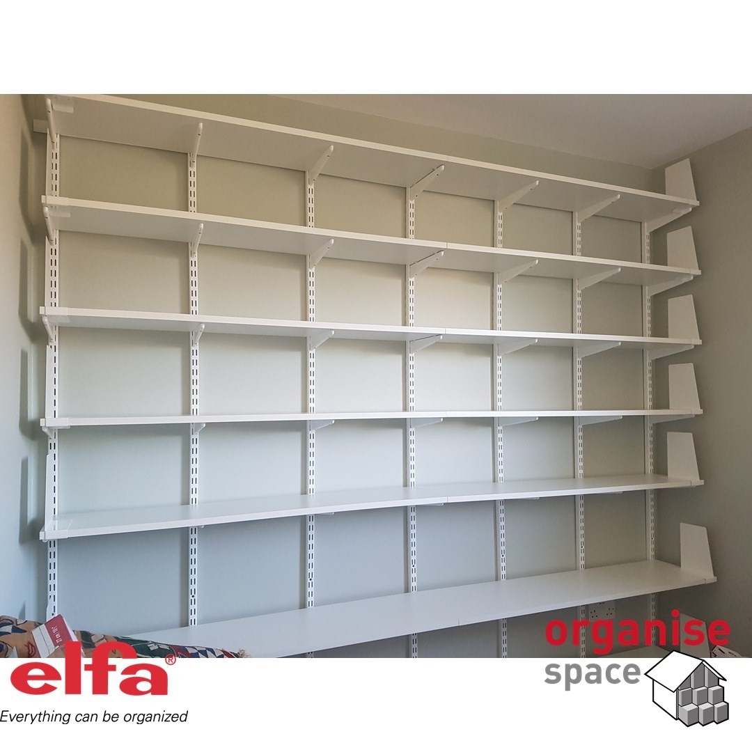 Elfa shelves