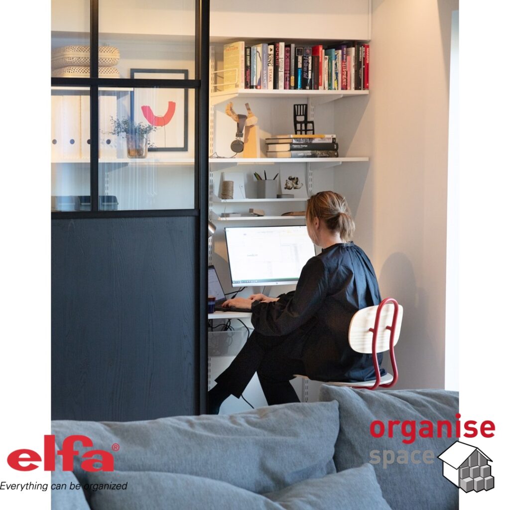 officeorganization, studyroom, studyfromhome, homeoffice, homeofficedecor, desksetup, elfa, organizespace, homeorganization