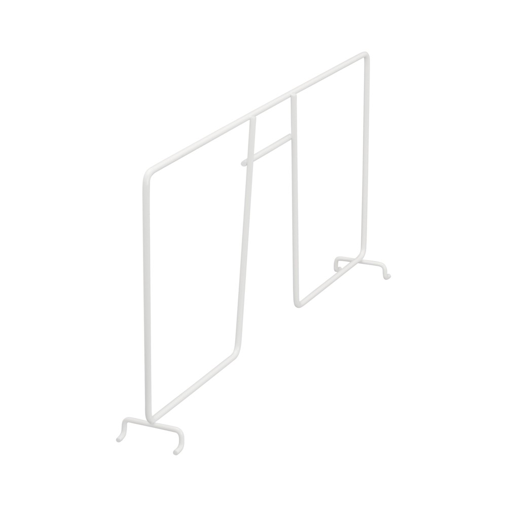 Wire Shelf Divider D40 White - Elfa 100163 - Organisespace