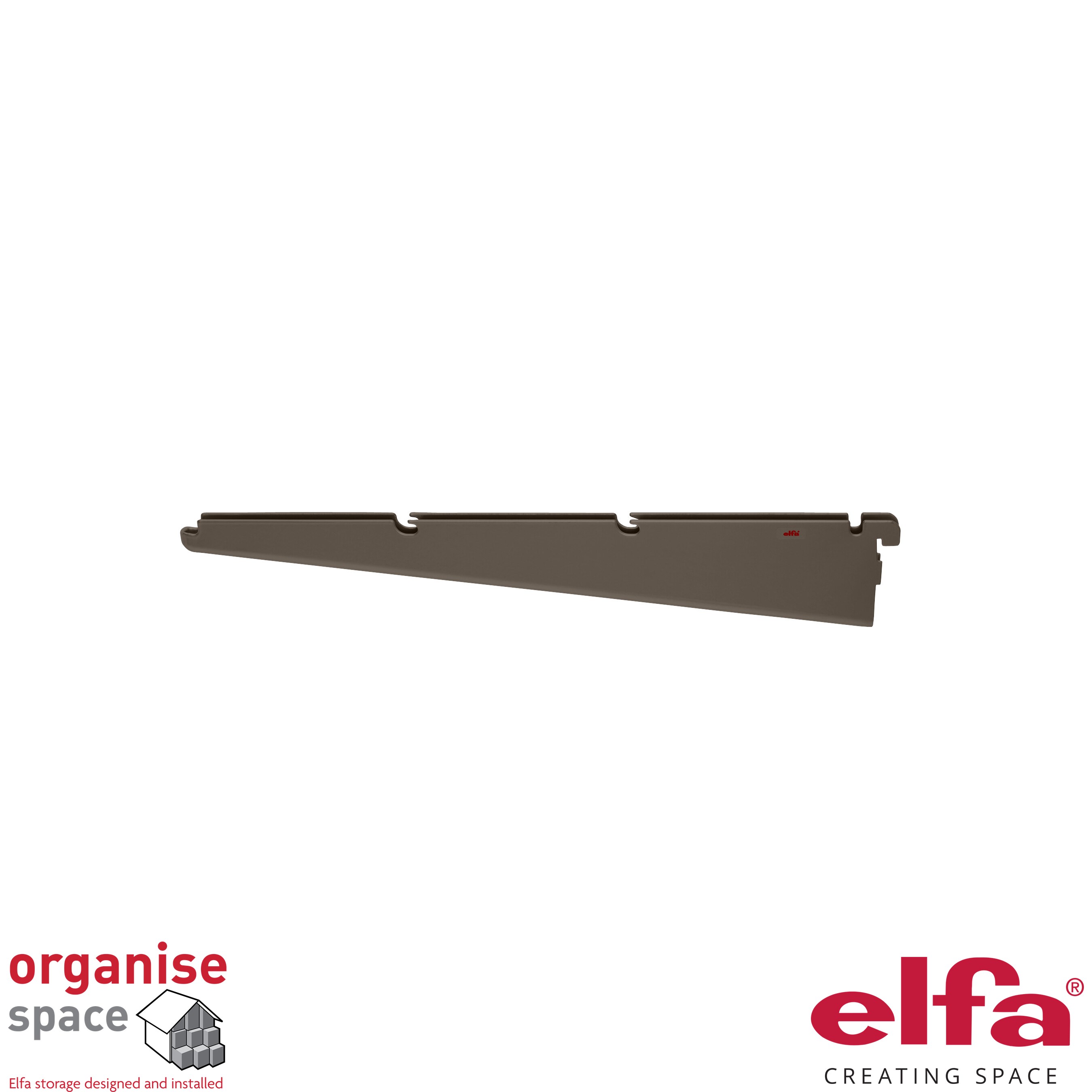 Elfa Bracket Click-In D: 40 Graphite