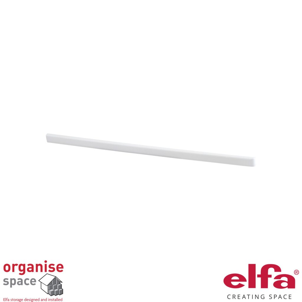 Elfa bracket cover D40 left White, Elfa D40 cover for shelving White, 601618