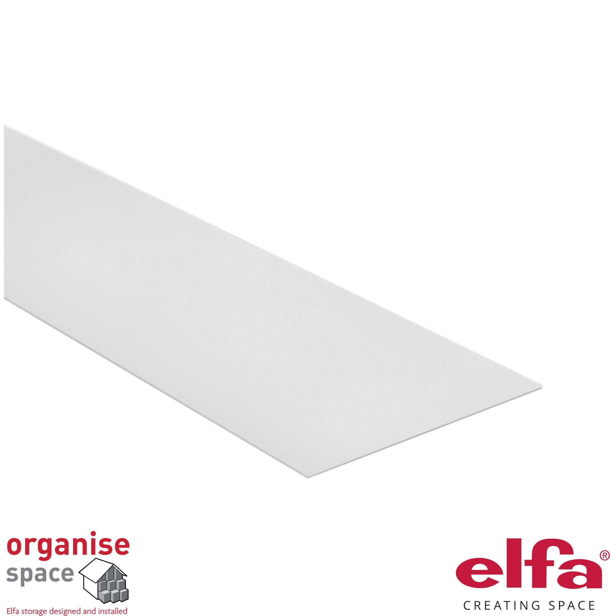 Elfa 616430 Shelf liner W60D40 – Translucent wire shelf liner for protecting items and shelves